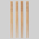TREBENT CHOPSTICKS 4 PAIRS BAMBOO